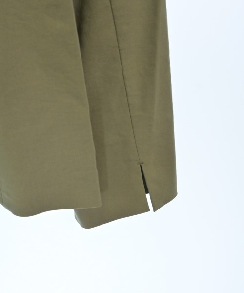 INDIVI（インディヴィ）ノーカラージャケット カーキ サイズ:38(M位) レディース/2200610435256