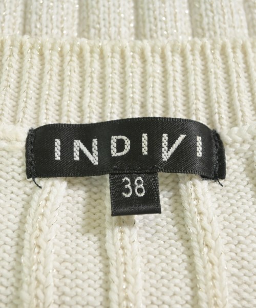 INDIVI（インディヴィ）ニット・セーター 白 サイズ:38(M位) レディース/2200620564045