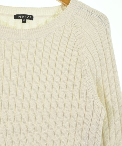INDIVI（インディヴィ）ニット・セーター 白 サイズ:38(M位) レディース/2200620564045