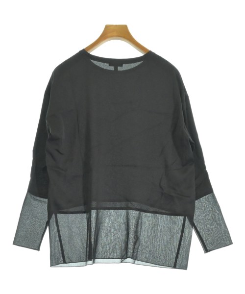 INDIVI（インディヴィ）ブラウス 黒 サイズ:34(XS位) レディース/2200620810012