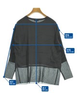 INDIVI（インディヴィ）ブラウス 黒 サイズ:34(XS位) レディース/2200620810012