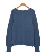 INDIVI（インディヴィ）ニット・セーター 青 サイズ:38(M位) レディース/2200620985017