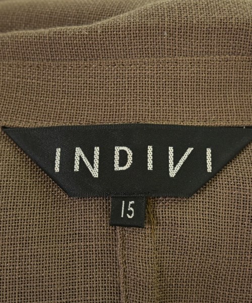 INDIVI（インディヴィ）ジャケット 茶 サイズ:15(XXL位) レディース/2200607713084