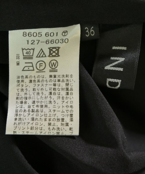 INDIVI（インディヴィ）スラックス 黒 サイズ:36(S位) レディース/2200605117051