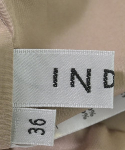 INDIVI（インディヴィ）ロング・マキシ丈スカート 茶 サイズ:36(S位) レディース/2200608834016