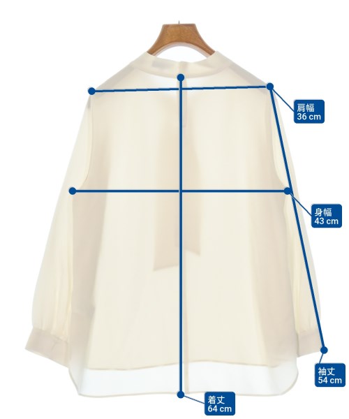 INDIVI（インディヴィ）ブラウス 白 サイズ:38(M位) レディース/2200668619073