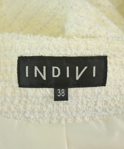 INDIVI（インディヴィ）ベスト 白 サイズ:38/38(M位) レディース/2200667742017