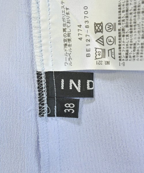 INDIVI（インディヴィ）ブラウス 青 サイズ:38(M位) レディース/2200667742079