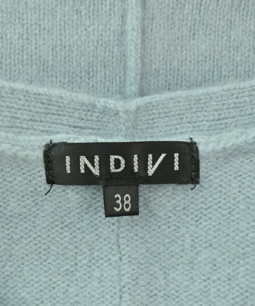 INDIVI（インディヴィ）ニット・セーター 青 サイズ:38(M位) レディース/2200667742086