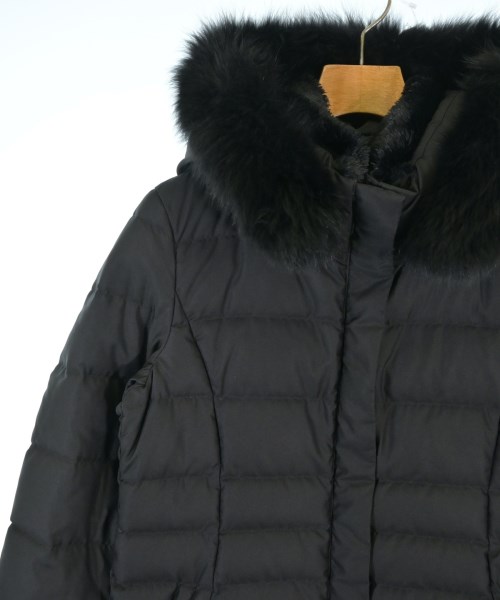 INDIVI（インディヴィ）ダウンコート 黒 サイズ:38(M位) レディース/2200669777017