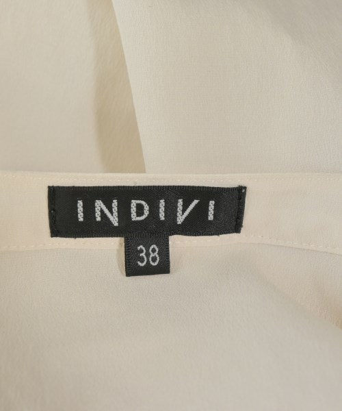 INDIVI（インディヴィ）カジュアルシャツ 白 サイズ:38(M位) レディース/2200670011032