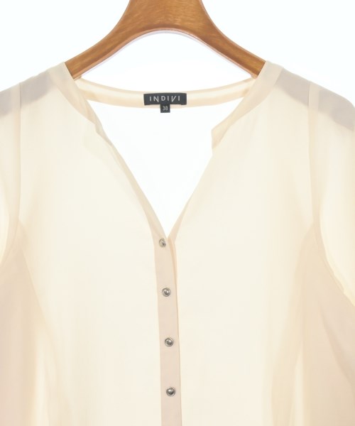 INDIVI（インディヴィ）カジュアルシャツ 白 サイズ:38(M位) レディース/2200670011032