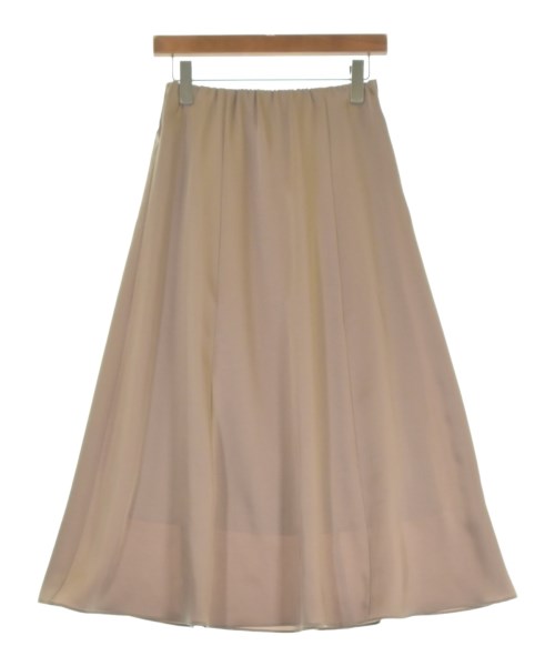 INDIVI(インディヴィ)ロング・マキシ丈スカート ベージュ サイズ:36(S位)/2200674612068