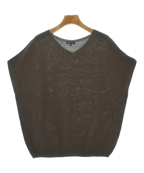 INDIVI(インディヴィ)ニット・セーター 茶 サイズ:13(XL位)/2200670948055