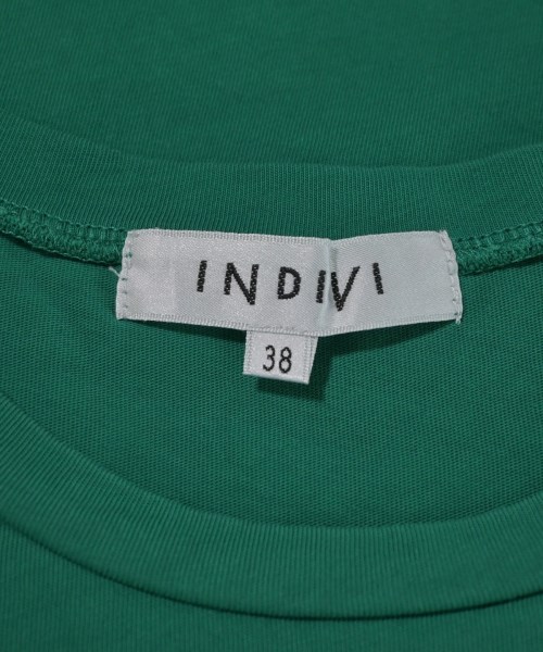 INDIVI（インディヴィ）Tシャツ・カットソー 緑 サイズ:38(M位) レディース/2200672053016