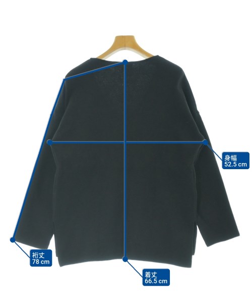 INDIVI（インディヴィ）Tシャツ・カットソー 黒 サイズ:38(M位) レディース/2200668566018