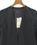 INDIVI（インディヴィ）ノーカラージャケット 黒 サイズ:03(XXS位) レディース/2200675686020