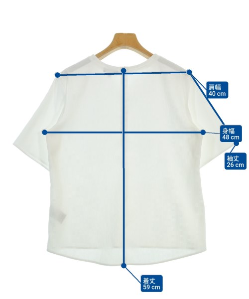 INDIVI（インディヴィ）ブラウス 白 サイズ:38(M位) レディース/2200672965043