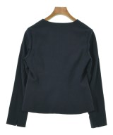 INDIVI（インディヴィ）ノーカラージャケット 紺 サイズ:34(XS位) レディース/2200670861125