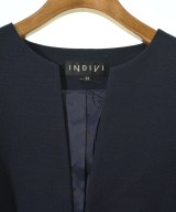 INDIVI（インディヴィ）ノーカラージャケット 紺 サイズ:34(XS位) レディース/2200670861125