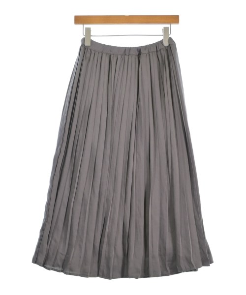 INDIVI（インディヴィ）ロング・マキシ丈スカート グレー サイズ:36(S位) レディース/2200674692060