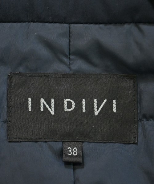 INDIVI（インディヴィ）ダウンコート 紺 サイズ:38(M位) レディース/2200677018010