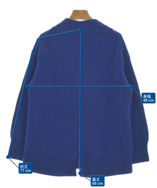 INDIVI（インディヴィ）ニット・セーター 青 サイズ:38(M位) レディース/2200668716062