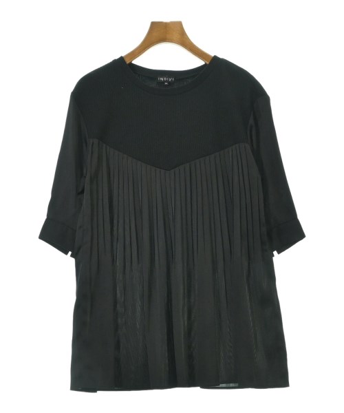 INDIVI(インディヴィ)Tシャツ・カットソー 黒 サイズ:38(M位)/2200668716086