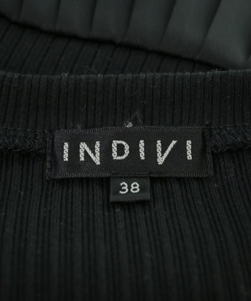 INDIVI（インディヴィ）Tシャツ・カットソー 黒 サイズ:38(M位) レディース/2200668716086