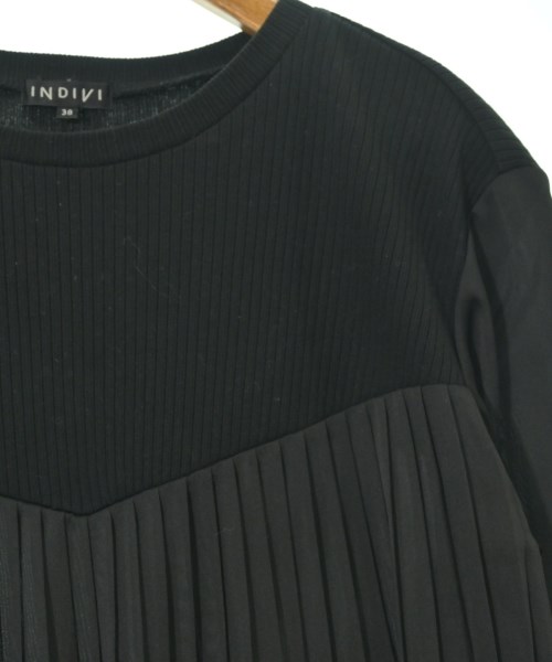 INDIVI（インディヴィ）Tシャツ・カットソー 黒 サイズ:38(M位) レディース/2200668716086