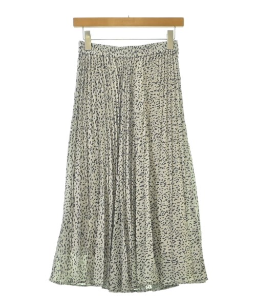 INDIVI(インディヴィ)ロング・マキシ丈スカート グレー サイズ:36(S位)/2200674266018