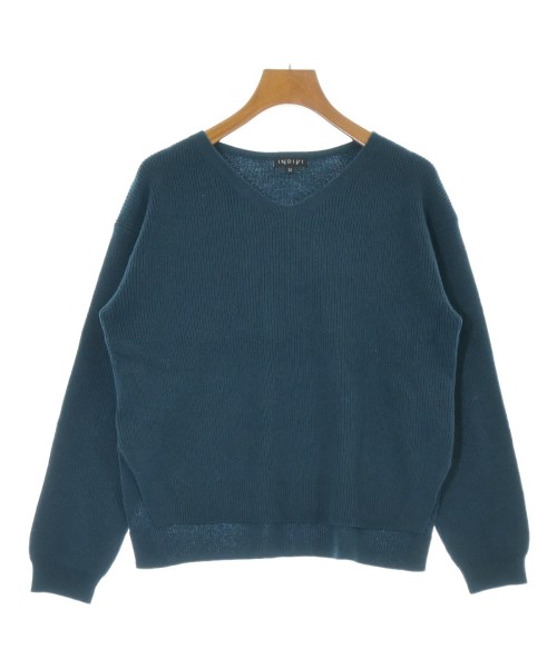 INDIVI(インディヴィ)ニット・セーター 紺 サイズ:36(S位)/2200674266049