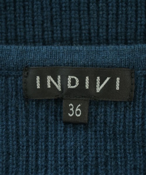 INDIVI（インディヴィ）ニット・セーター 紺 サイズ:36(S位) レディース/2200674266049