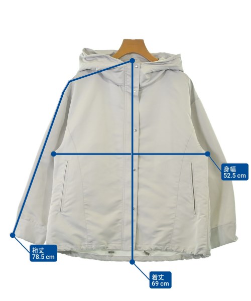 INDIVI（インディヴィ）マウンテンパーカー グレー サイズ:38(M位) レディース/2200674953048