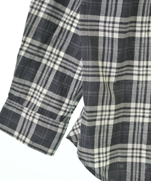 INDIVI（インディヴィ）カジュアルシャツ 黒 サイズ:38(M位) レディース/2200674953109