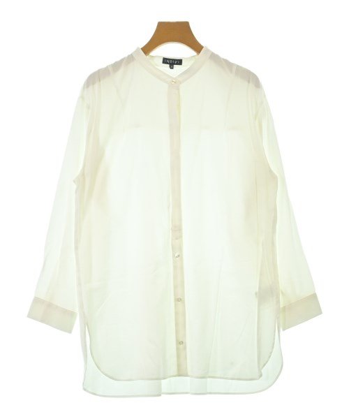 INDIVI(インディヴィ)カジュアルシャツ 白 サイズ:38(M位)/2200674953147