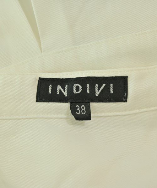 INDIVI（インディヴィ）カジュアルシャツ 白 サイズ:38(M位) レディース/2200674953147