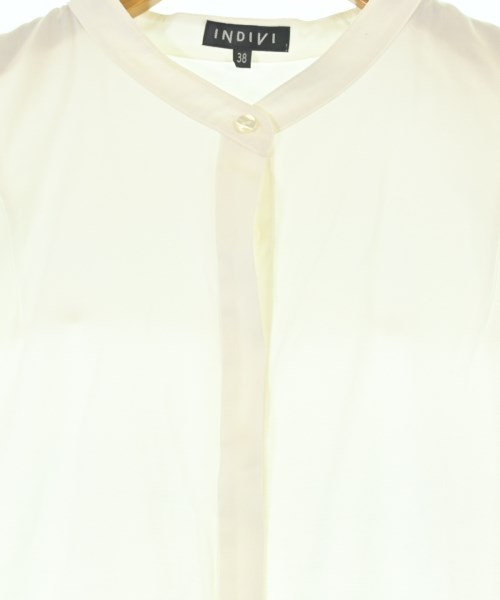 INDIVI（インディヴィ）カジュアルシャツ 白 サイズ:38(M位) レディース/2200674953147