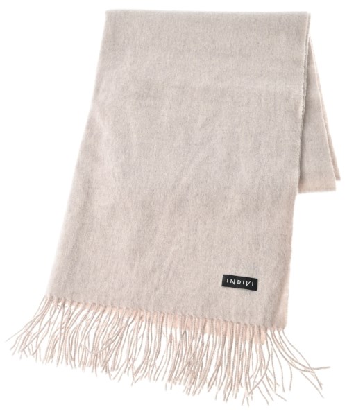 INDIVI(インディヴィ)マフラー ベージュ サイズ:-/2200675453035