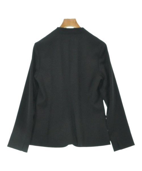 INDIVI（インディヴィ）ノーカラージャケット 黒 サイズ:38(M位) レディース/2200676450057