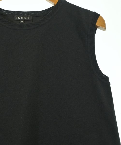 INDIVI（インディヴィ）ブラウス 黒 サイズ:34(XS位) レディース/2200673639011