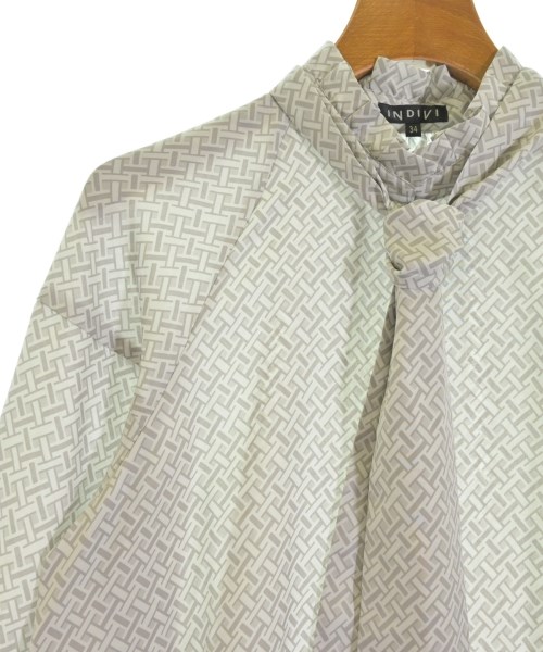 INDIVI（インディヴィ）ブラウス グレー サイズ:34(XS位) レディース/2200673639059