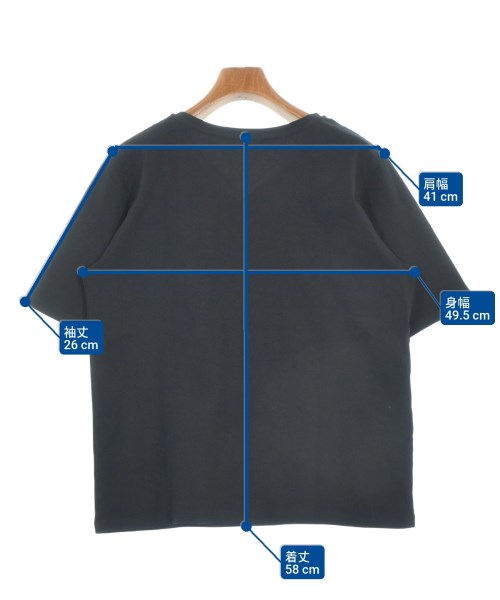 INDIVI（インディヴィ）Tシャツ・カットソー 黒 サイズ:13(XL位) レディース/2200675328050