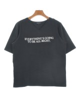 INDIVI（インディヴィ）Tシャツ・カットソー 黒 サイズ:13(XL位) レディース/2200675328050
