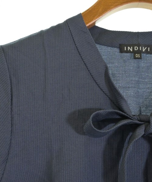 INDIVI（インディヴィ）ブラウス 紺 サイズ:05(XS位) レディース/2200675651042