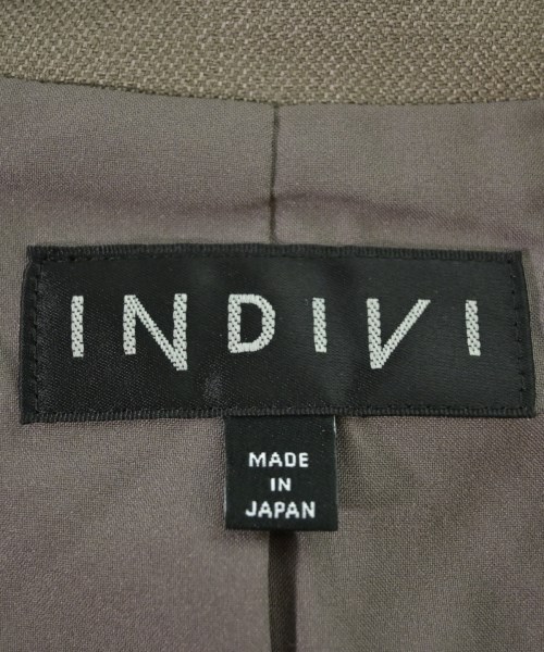 INDIVI（インディヴィ）カジュアルジャケット 茶 サイズ:38(M位) レディース/2200679037385
