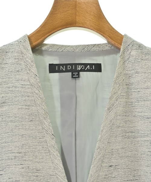 INDIVI（インディヴィ）カジュアルジャケット グレー サイズ:38(M位) レディース/2200679037408