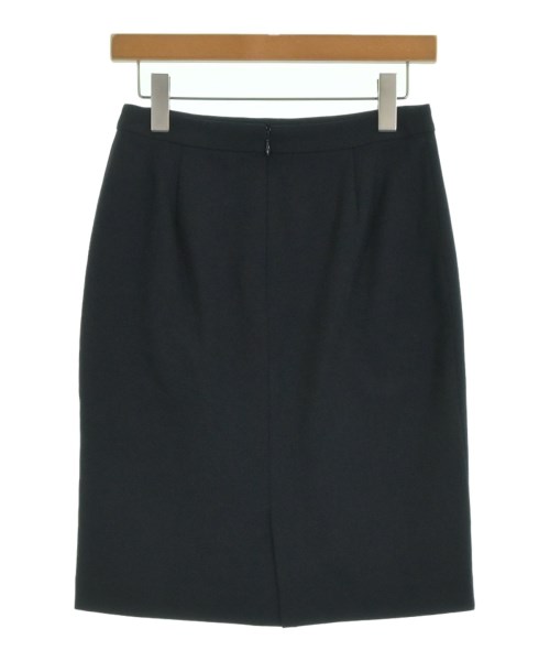 INDIVI（インディヴィ）ひざ丈スカート 紺 サイズ:38(M位) レディース/2200680417039
