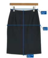 INDIVI（インディヴィ）ひざ丈スカート 紺 サイズ:38(M位) レディース/2200680417039