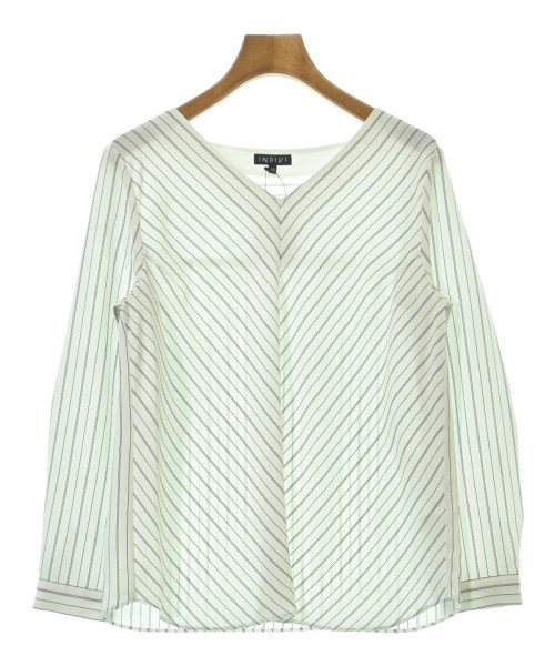 INDIVI(インディヴィ)ブラウス 白 サイズ:40(L位)/2200672710063